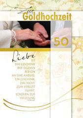 Geteilte Zeit. Grukarte zur Goldhochzeit