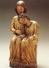 Christus und Johannes. Erstkommunion-Glckwunschkarte