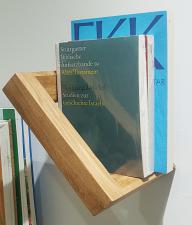 Bücherständer - kleineres Format. massives Eichenholz, geölt
