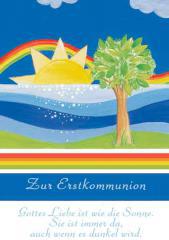 Verteilbildchen Erstkommunion Nr. 4. 
