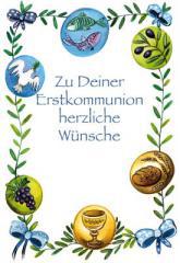 Produktbild: Zu deiner Erstkommunion herzliche Wnsche
