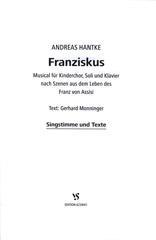 Produktbild: Franziskus - Singstimme und Texte