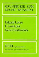 Lohse, Eduard: Umwelt des Neuen Testaments