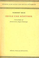 Produktbild: Zeuge und Mrtyrer