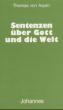Thomas von Aquin: Sentenzen über Gott und die Welt