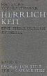 Balthasar, Hans Urs von: Herrlichkeit. Eine theologische Ästhetik