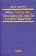 Damblon, Albert: Kleine Sprech- und Gesprächserziehung für kirchliche Mitarbeiter