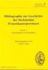 Produktbild: Bibliographie zur Geschichte der Schsischen Franziskanerprovinzen