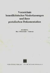 Produktbild: Verzeichnis Benediktinischer Niederlassungen und ihrer postalischen Dokumentation - Europa