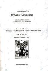 Produktbild: 500 Jahre Annunziaten