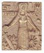 Weinert, Egino: Bronzepatronal Katharina von Alexandrien - klein