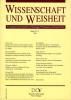 Produktbild: Wissenschaft und Weisheit - Band 59 / 2 (1996)