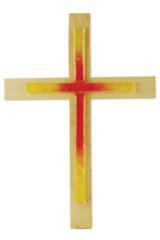Produktbild: Holzkreuz mit Glasapplikation in Kreuzform