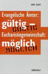 Produktbild: Evangelische mter: gltig - Eucharistiegemeinschaft: mglich