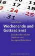 Fuchs, Guido: Wochenende und Gottesdienst