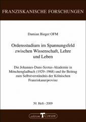 Produktbild: Ordensstudium im Spannungsfeld zwischen Wissenschaft, Lehre und Leben