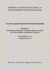 Produktbild: Tausend Jahre Russische Orthodoxe Kirche